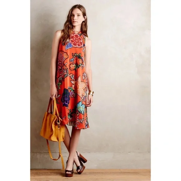 Anthropologie Maeve Larkhill Swing Dress - Picture 4 of 6